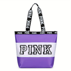 Pink Tote Bag for Women Lightweight Waterproof Shoulder Bag