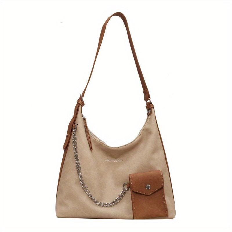Vintage Hobo Bag Retro PU Shoulder Tote Women's Handbag