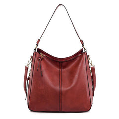 Minimalist Solid Hobo Bag Classic Shoulder Bag Women's Tote Bag