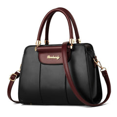 Women's Classic Tote Shoulder Bag Faux Leather Handbag
