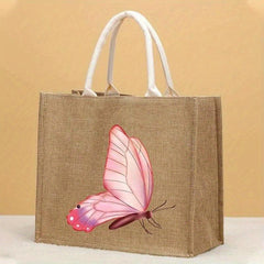 Summer Beach Tote Bag Reusable Grocery Shopping Bag Lightweight Storage Handbags