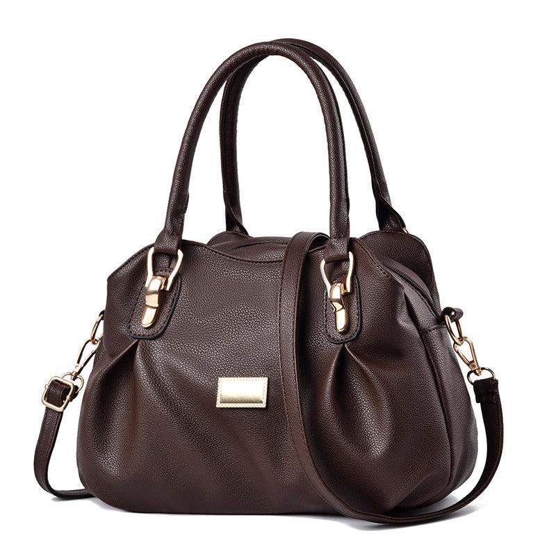 Women's Large Capacity Satchel Bag Faux Leather Shoulder Bag