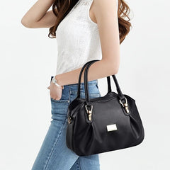 Women's Large Capacity Satchel Bag Faux Leather Shoulder Bag