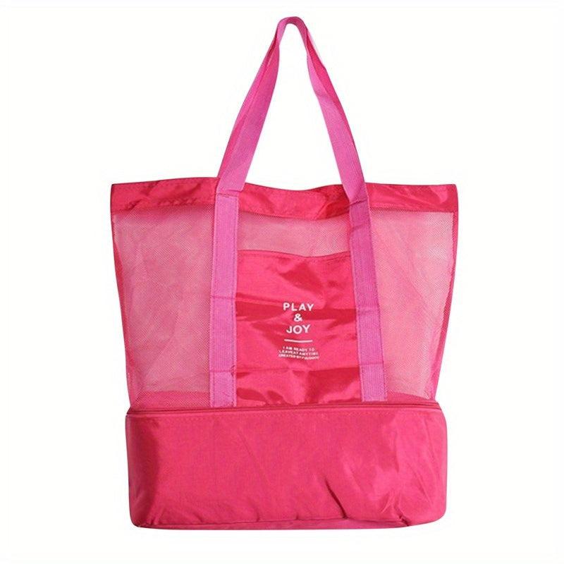 Versatile Storage Shoulder Bag Single Insulated Layer