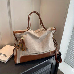 Classic Canvas Handbag Large Tote Bag
