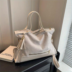Classic Canvas Handbag Large Tote Bag