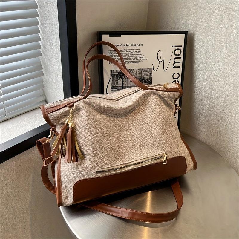 Classic Canvas Handbag Large Tote Bag