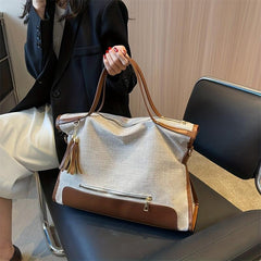 Classic Canvas Handbag Large Tote Bag