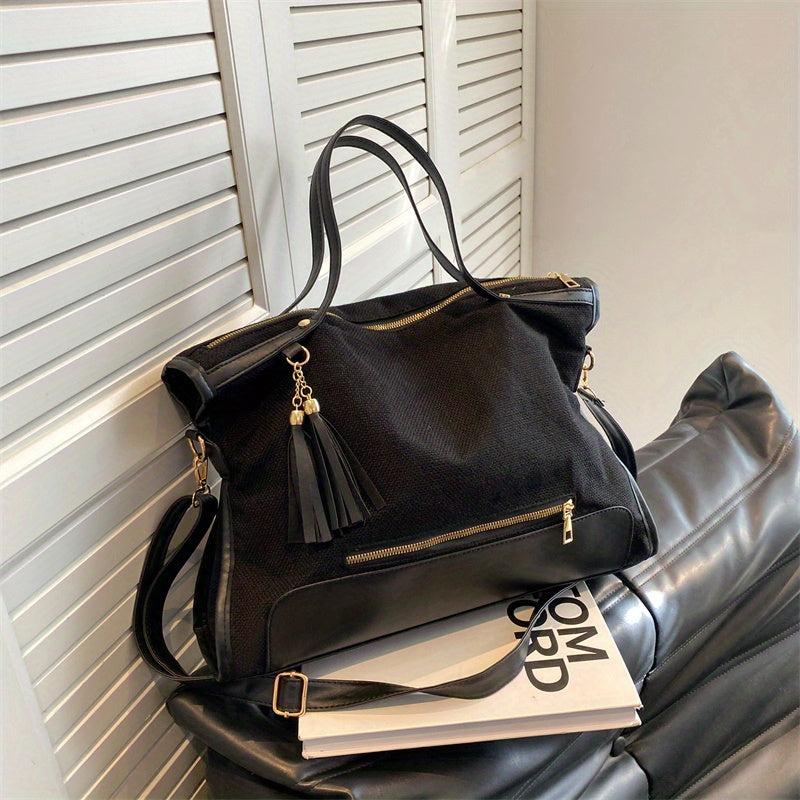 Classic Canvas Handbag Large Tote Bag