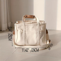 Lightweight Canvas Shoulder Bag