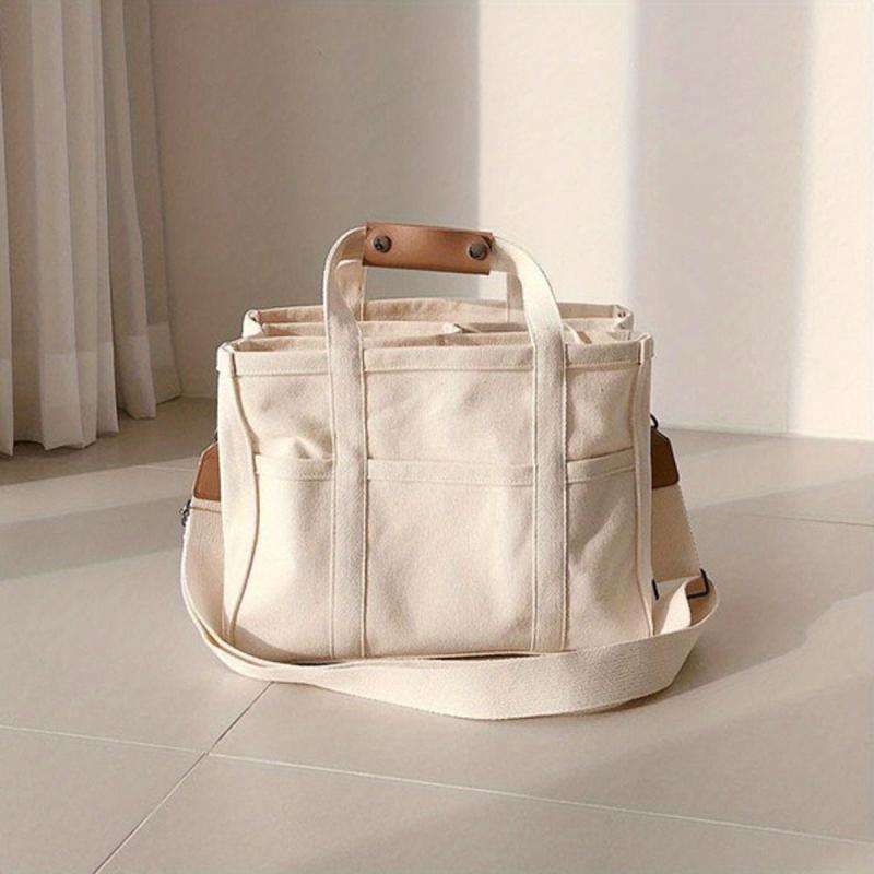Lightweight Canvas Shoulder Bag