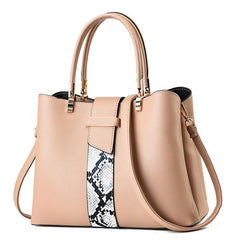 Snakeskin Crossbody Bag for Women's Work Purses
