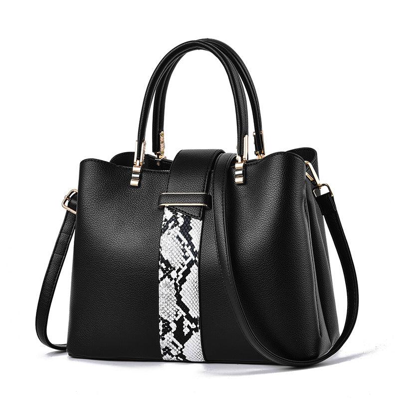 Snakeskin Crossbody Bag for Women's Work Purses