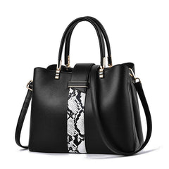 Snakeskin Crossbody Bag for Women's Work Purses
