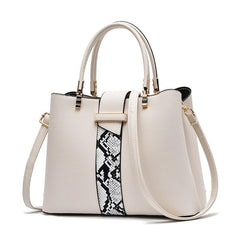 Snakeskin Crossbody Bag for Women's Work Purses