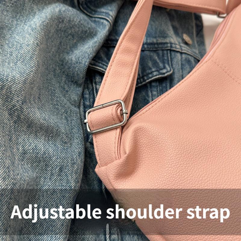 Classic PU Leather Hobo Bag Women's Shoulder Handbag