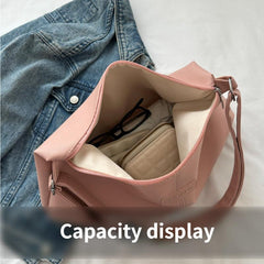 Classic PU Leather Hobo Bag Women's Shoulder Handbag