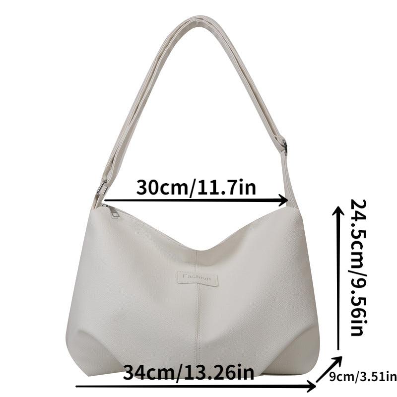 Classic PU Leather Hobo Bag Women's Shoulder Handbag
