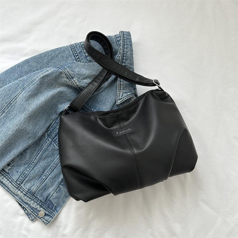 Classic PU Leather Hobo Bag Women's Shoulder Handbag