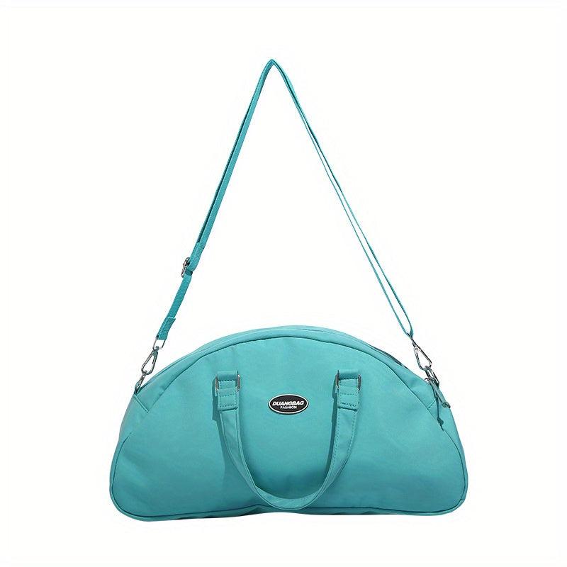 Large Capacity Crossbody Bag Nylon Zipper Shoulder Tote Bag