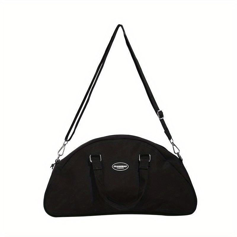 Large Capacity Crossbody Bag Nylon Zipper Shoulder Tote Bag