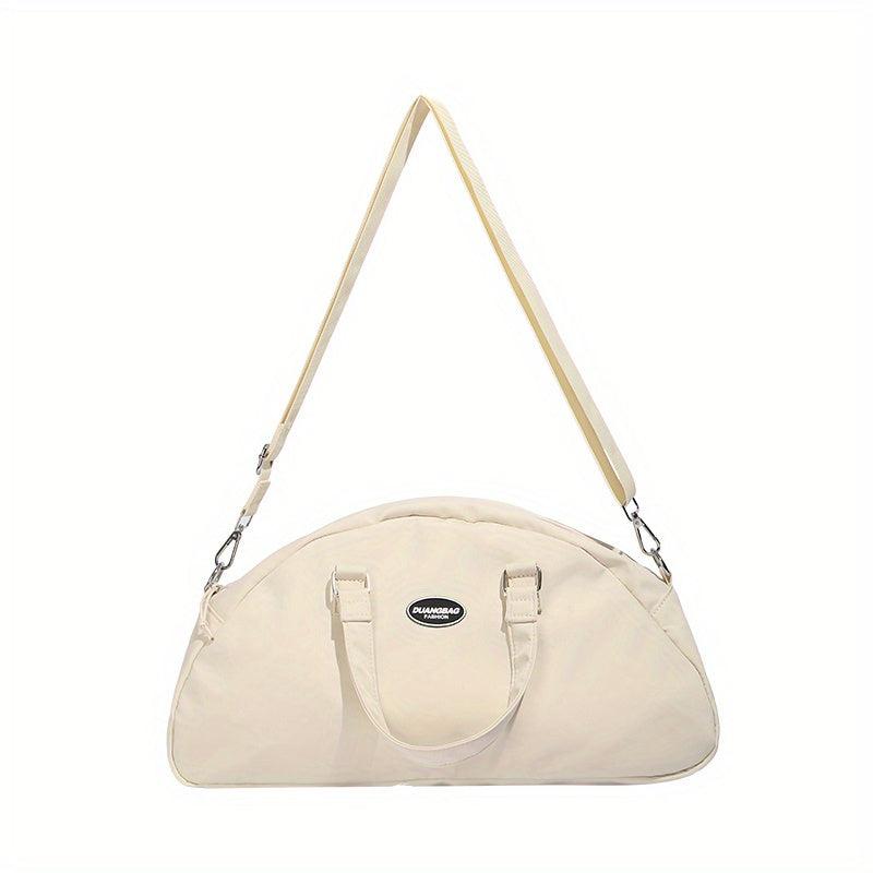 Large Capacity Crossbody Bag Nylon Zipper Shoulder Tote Bag