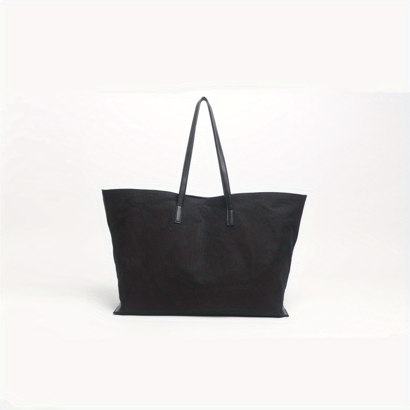 Large Capacity Canvas Tote Bag Lightweight Shoulder Bag
