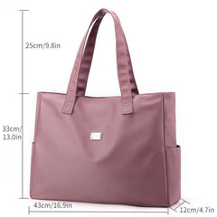 Nylon Tote Bag Large Capacity Lightweight Handbag