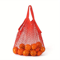 Mesh Hollow Out Beach Tote Bag Large Capacity Shoulder Shopper Bag