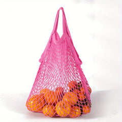 Mesh Hollow Out Beach Tote Bag Large Capacity Shoulder Shopper Bag