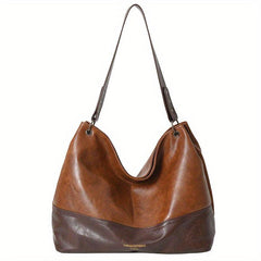 Vintage Patchwork Tote Bag Large Capacity Hobo Bag Crossbody Bag