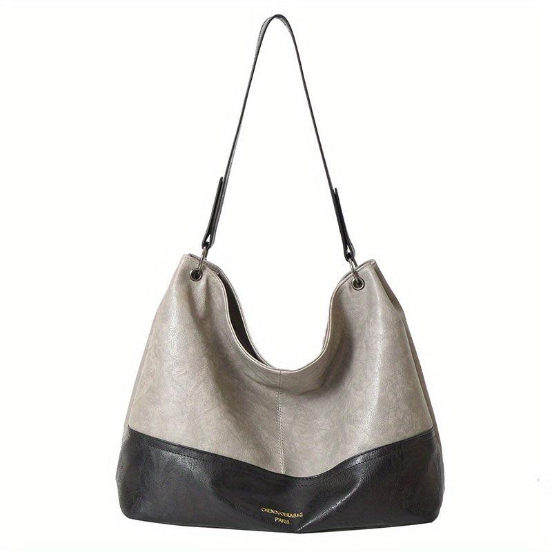 Vintage Patchwork Tote Bag Large Capacity Hobo Bag Crossbody Bag