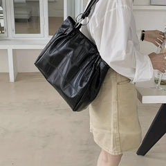 Crocodile Embossed Tote Bag All Match Storage Handbag
