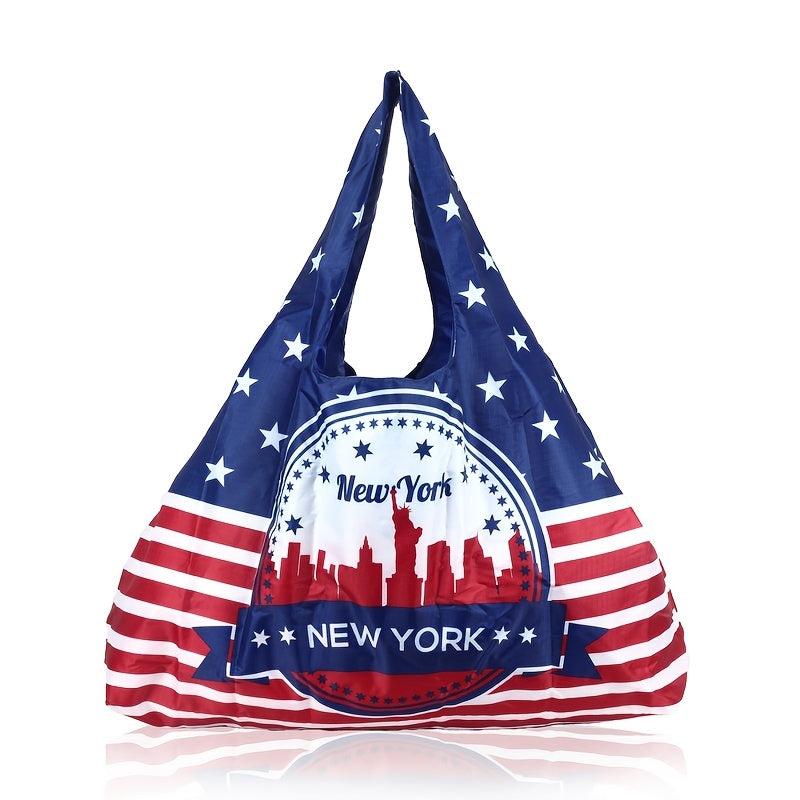 President's York Handbag Versatile Foldable Tote Bag Large Storage Shopper Bag