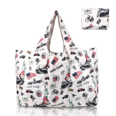 President's York Handbag Versatile Foldable Tote Bag Large Storage Shopper Bag