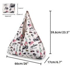 President's York Handbag Versatile Foldable Tote Bag Large Storage Shopper Bag