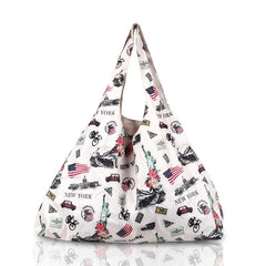 President's York Handbag Versatile Foldable Tote Bag Large Storage Shopper Bag
