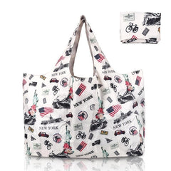 President's York Handbag Versatile Foldable Tote Bag Large Storage Shopper Bag