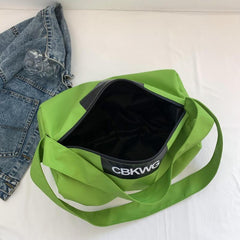 Casual Large Capacity Crossbody Bag Solid Versatile Shoulder Bag