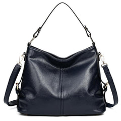 Women's Faux Leather Tote Bag Handbag Portable Messenger Bag