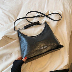 Solid Baguette Bag Underarm Bag All Match Casual Bag
