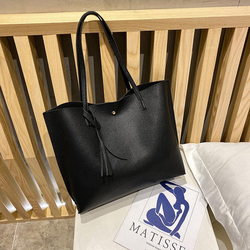 Large Capacity Casual Shoulder Bag Women's Handbag For Commuting