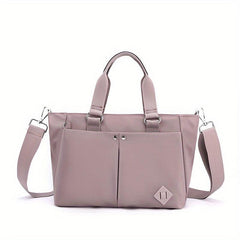 Nylon Crossbody Tote Bag Lightweight Pocket Handbag