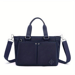 Nylon Crossbody Tote Bag Lightweight Pocket Handbag