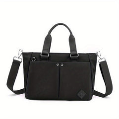 Nylon Crossbody Tote Bag Lightweight Pocket Handbag