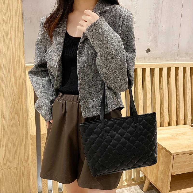 Large Capacity Tote Shoulder Bag for Women Work Handbag