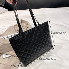 Large Capacity Tote Shoulder Bag for Women Work Handbag