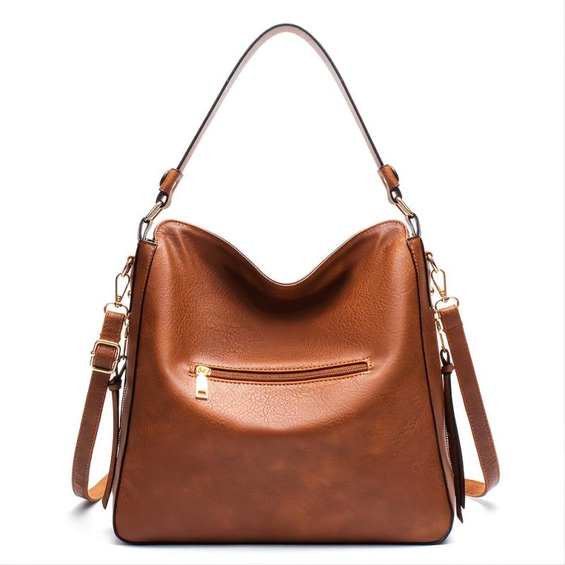 Vintage Tote Bag Women's Large Capacity Shoulder Bag