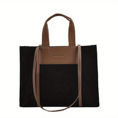Vintage Canvas Tote Bag Large Handbag