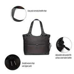 Nylon Sports Duffle Bag Large Capacity Gym Bag Waterproof Travel Luggage